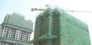 Izolarea șantierelor în construcții cu plasă de protecție