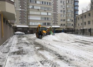 Situația în oraș privind lucrările de deszăpezire