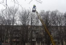 Lucrări de restabilire a iluminatului public