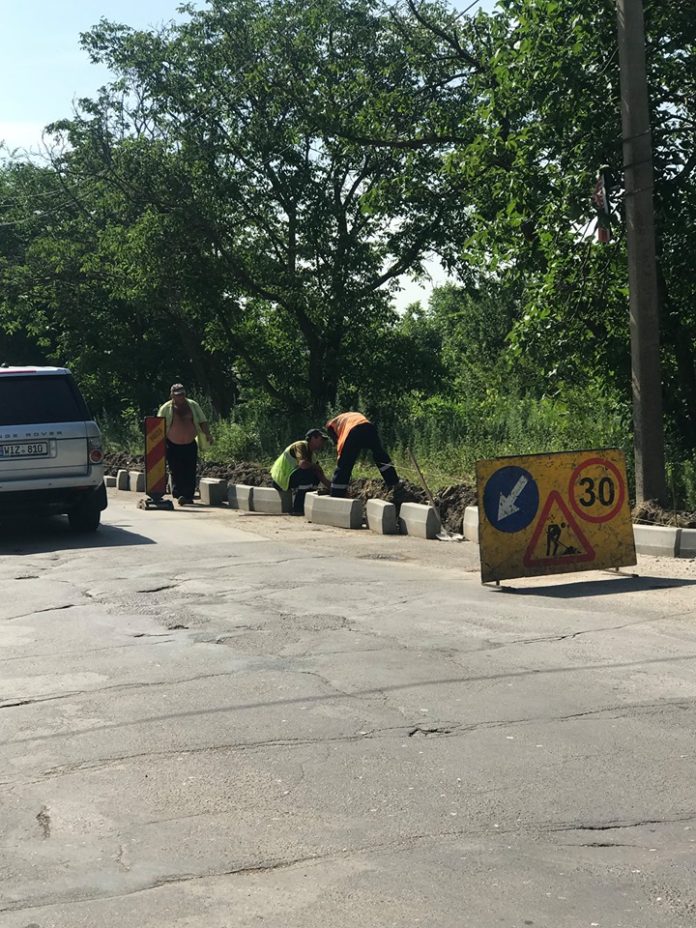 Lucrări de reparație capitală a străzii Ialoveni