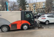 Curățenia la bordură în sectorul Râșcani