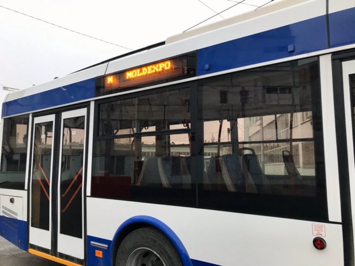 Lansarea în premieră unei rute directe de troleibuz cu destinația C.I.E „MOLDEXPO"