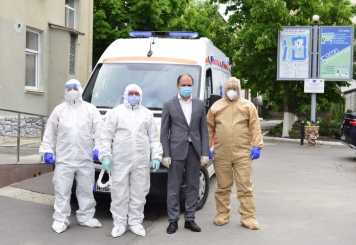 Întâlnirea primarului general cu medicii din Arad, detașați la SCM „Sfântul Arhanghel Mihail”