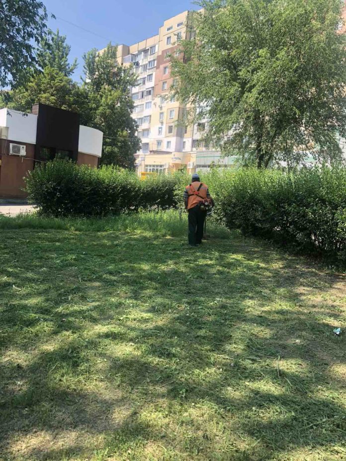 Salubrizarea sectorului Ciocana de către serviciile municipale din data de 29.06.2020