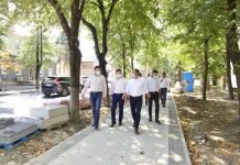 Efectuarea lucrărilor de amenajare a trotuarelor din zona centrală a capitalei