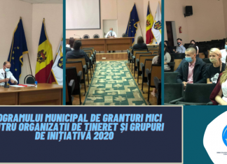 La data de 28 septembrie 2020, s-a dat start programelor pentru tinerii din capitală, câștigate în cadrul Programului municipal de granturi mici pentru organizații de tineret și grupuri de inițiativă 2020
