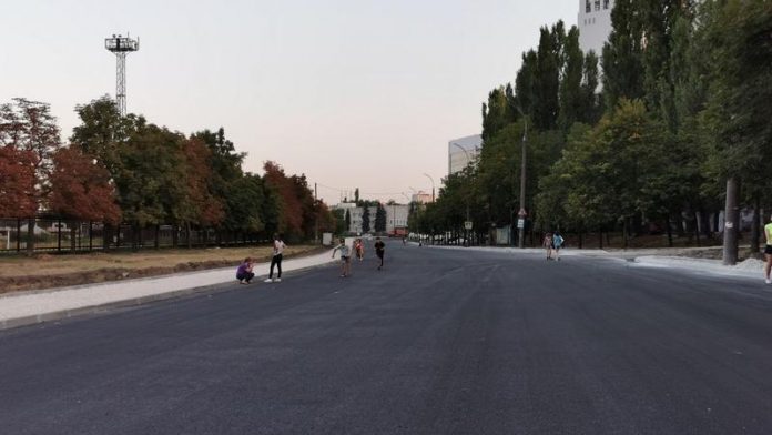 Strada Albișoara din capitală a devenit pietonală până la deschidere