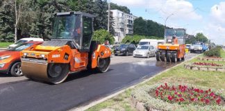 Evoluția lucrărilor de plombare a străzilor din Chișinău
