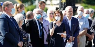 Președintele Maia Sandu: „E de datoria noastră să păstrăm vie memoria și să transmitem această memorie noilor generații”