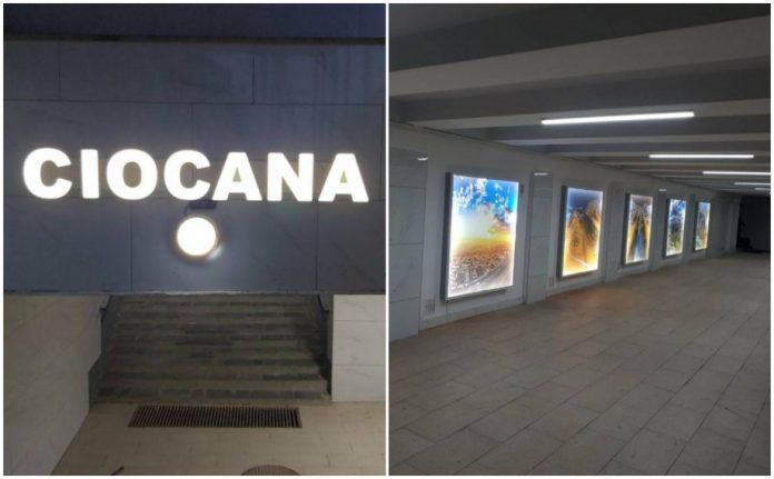 Trecerea subterană de pe strada Alecu Russo a fost restaurată și reamenajată
