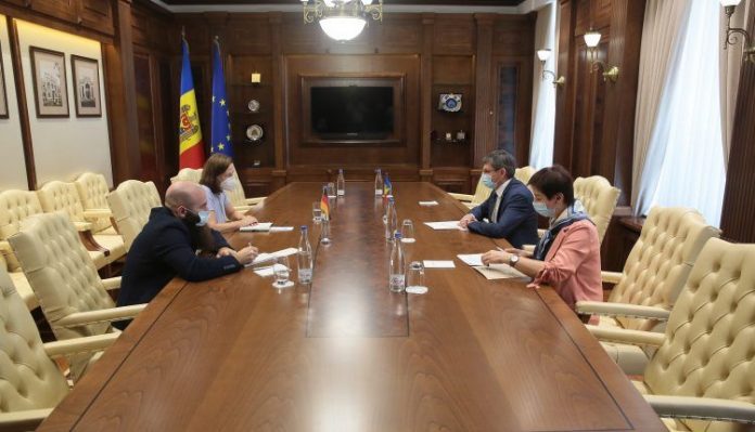 Președintele Parlamentului, Igor Grosu, a avut o întrevedere cu ambasadorul Germaniei în Moldova