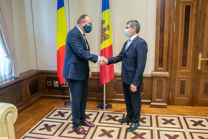 Președintele Parlamentului, Igor Grosu, a avut o întrevedere cu ambasadorul României, Daniel Ioniță
