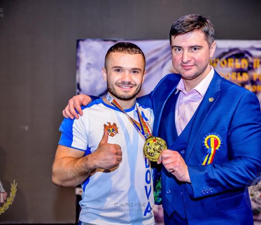 Daniel Procopciuc, brațul de aur al Moldovei, a revendicat al treilea titlu de Campion Mondial la Armwrestling