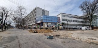 Strada Tighina din Capitală a intrat în reparații