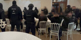 Poliția a deconspirat o reuniune a autorităților criminale din Moldova și Ucraina, care se desfășura într-un local din Chișinău