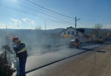Drumul de acces spre satul Budești se află în ultima etapă de reparație capitală