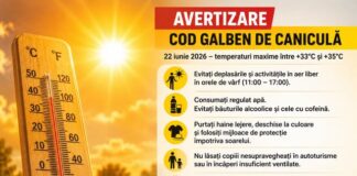 Avertizare meteo: caniculă în Republica Moldova – temperaturi de până la +35°C