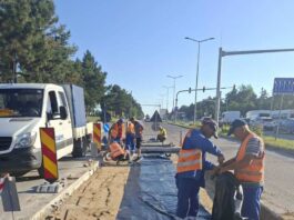 O lună de la începerea lucrărilor pe Calea Orheiului. Partea carosabilă, gata posibil în septembrie