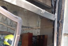 Incendiu la etajul 5 al unei clădiri din Chișinău: un bărbat, intoxicat cu fum