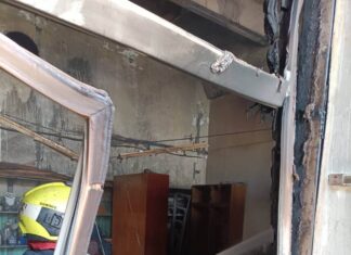 Incendiu la etajul 5 al unei clădiri din Chișinău: un bărbat, intoxicat cu fum