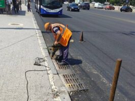 Modernizarea bulevardului Iuri Gagarin continuă conform graficului aprobat
