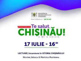 Festivalul „Te salut, Chișinău!” începe cu o incursiune în istoria capitalei