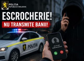 Un bărbat de 65 de ani din Chișinău a pierdut 283 000 de lei într-o escrocherie telefonică, raportată abia acum